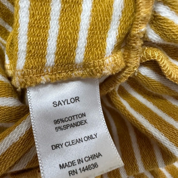 Saylor Stripe Knit Ruffle Dress - Picture 7 of 8